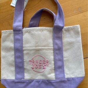 Trader Joe's Pastel Mini Tote